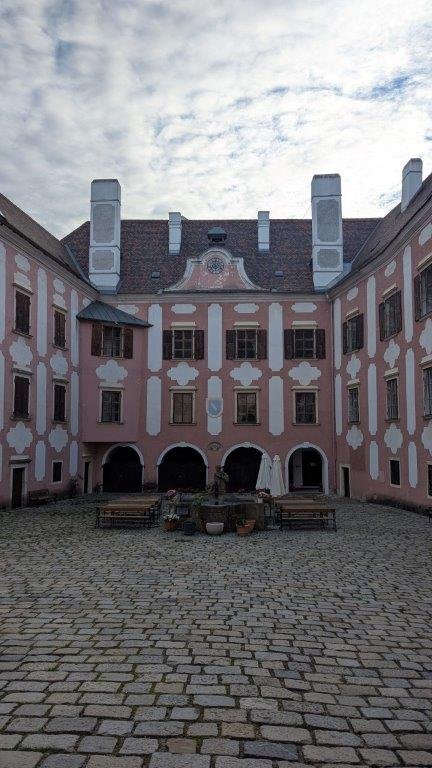 Innenhof von Schloss Drosendorf